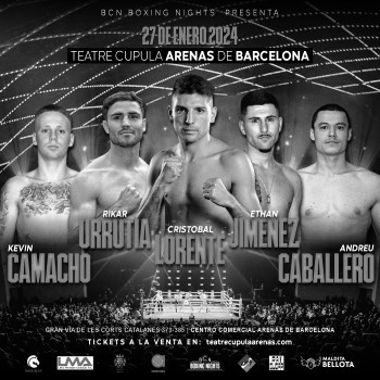 Evento Teatro Cúpula Arenas de Barcelona - BCN Boxing Nights