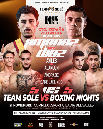 Evento Boxing Nights - Badia Del Valles