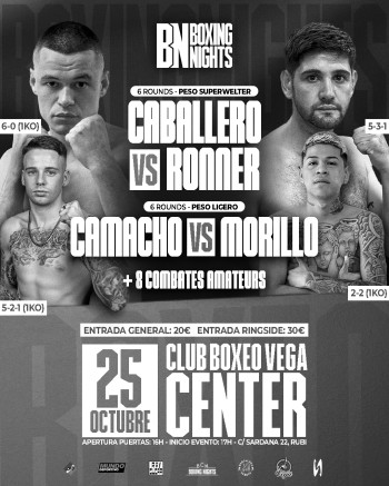 Evento Boxing Nights en Rubí