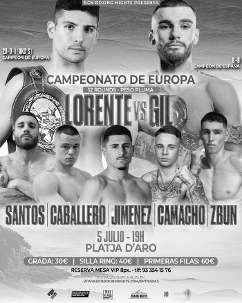 Evento Lorente-Gil, Campeonato de Europa EBU